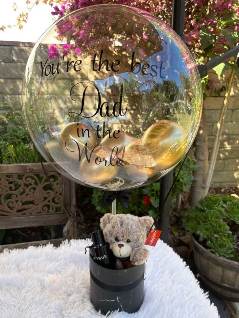 Empty Box with Balloon