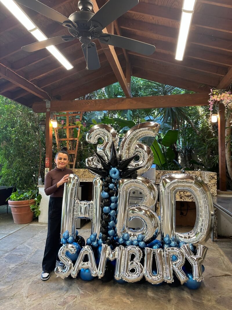 #36 Happy Birthday Balloon Bouquet