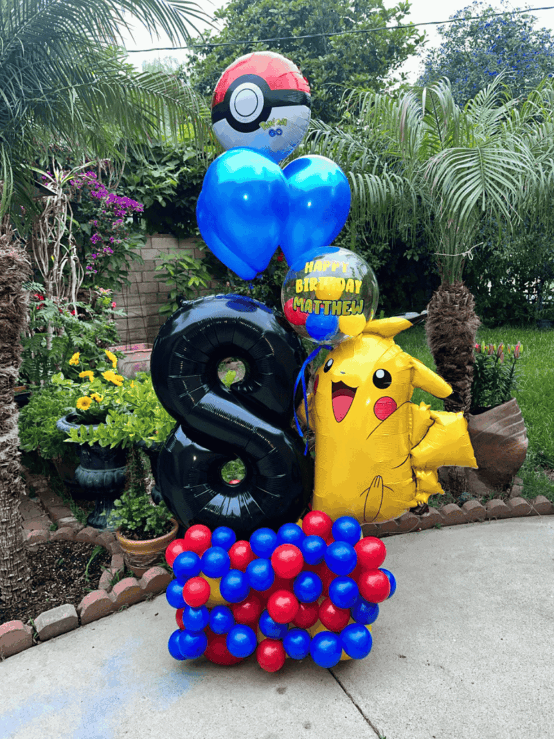 #8 Pokémon Balloon Bouquet