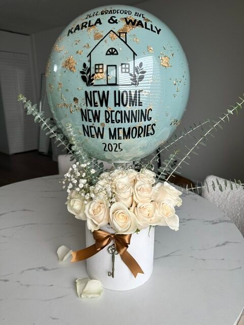 New Home Balloon Gift