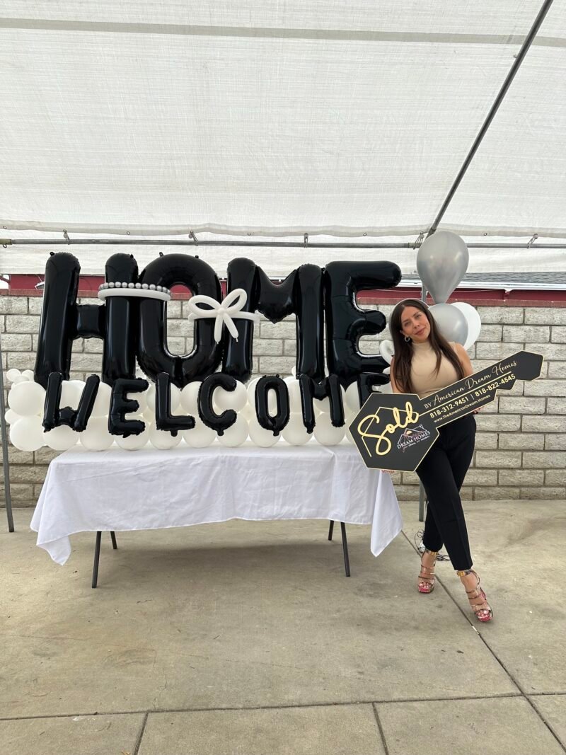 Realtor Welcome Home Display